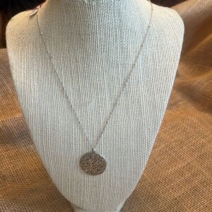 Silpada cut above sterling silver necklace